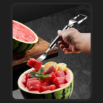 Woyuosn 2-in-1 Stainless Steel Watermelon Fork Slicer - Image 2