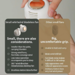 50% OFF! 360° Rotatable Portable Mini Clip-on Fan - Image 4
