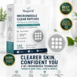 ShapeOil®2-in-1 Microneedle & Hydrocolloid Patch